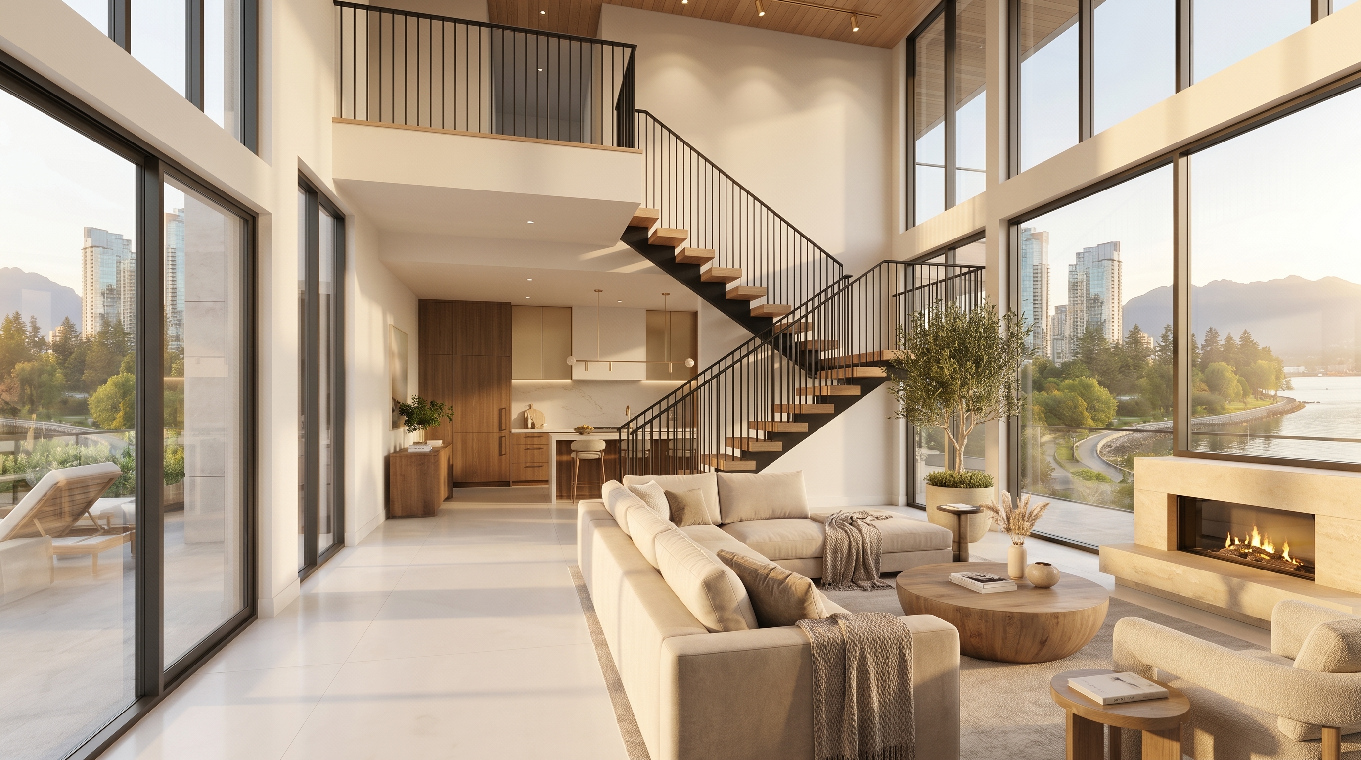 A light-filled Vancouver living space
